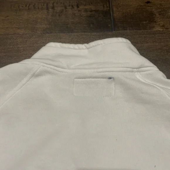 Jansport Notre Dame Quarter Zip White Sweater - size XL - Great Preowned - Picture 9 of 9
